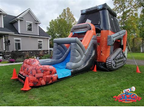 skid steer bounce house 